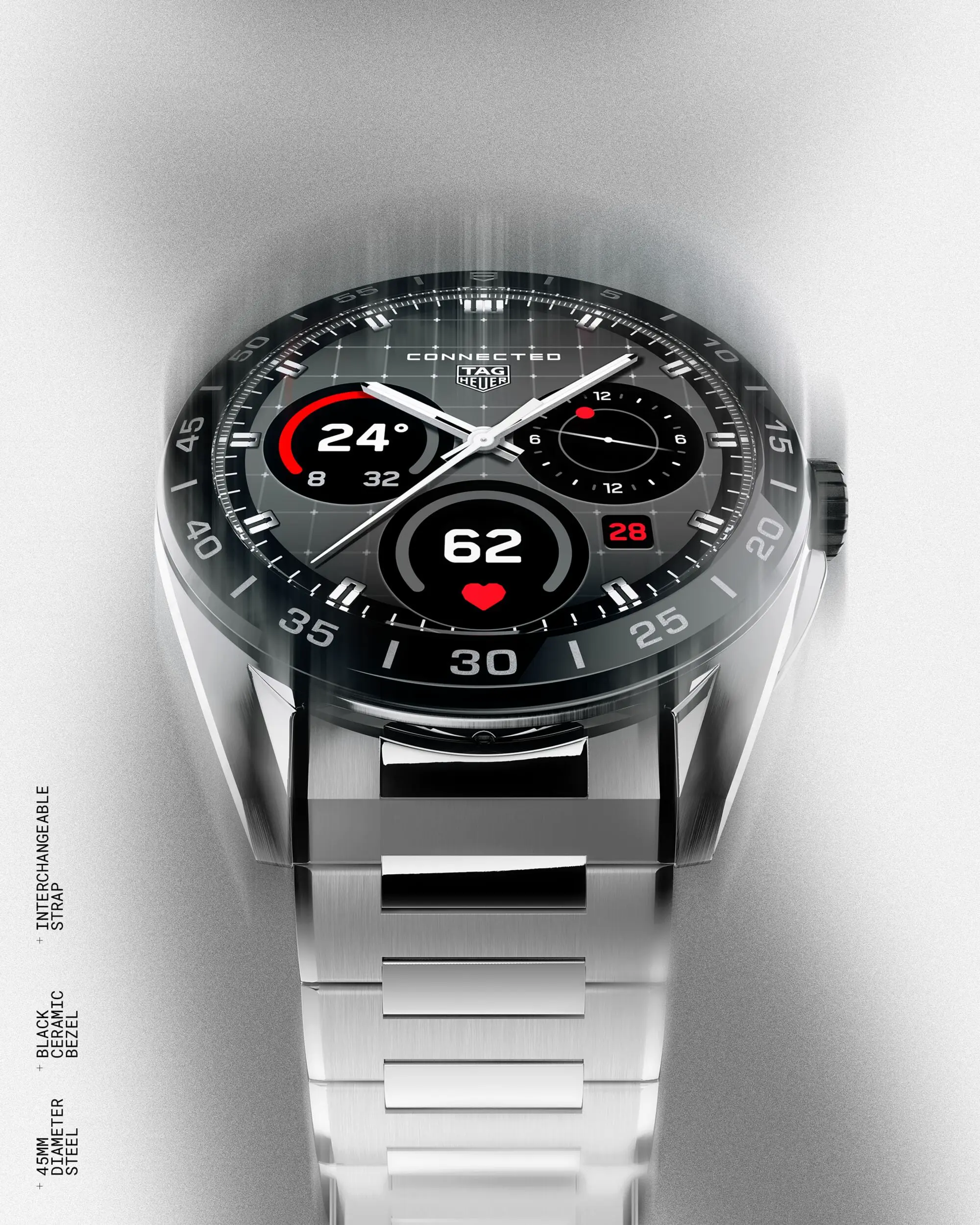 TAG Heuer Connected Calibre E5: a collection of smartwatches for