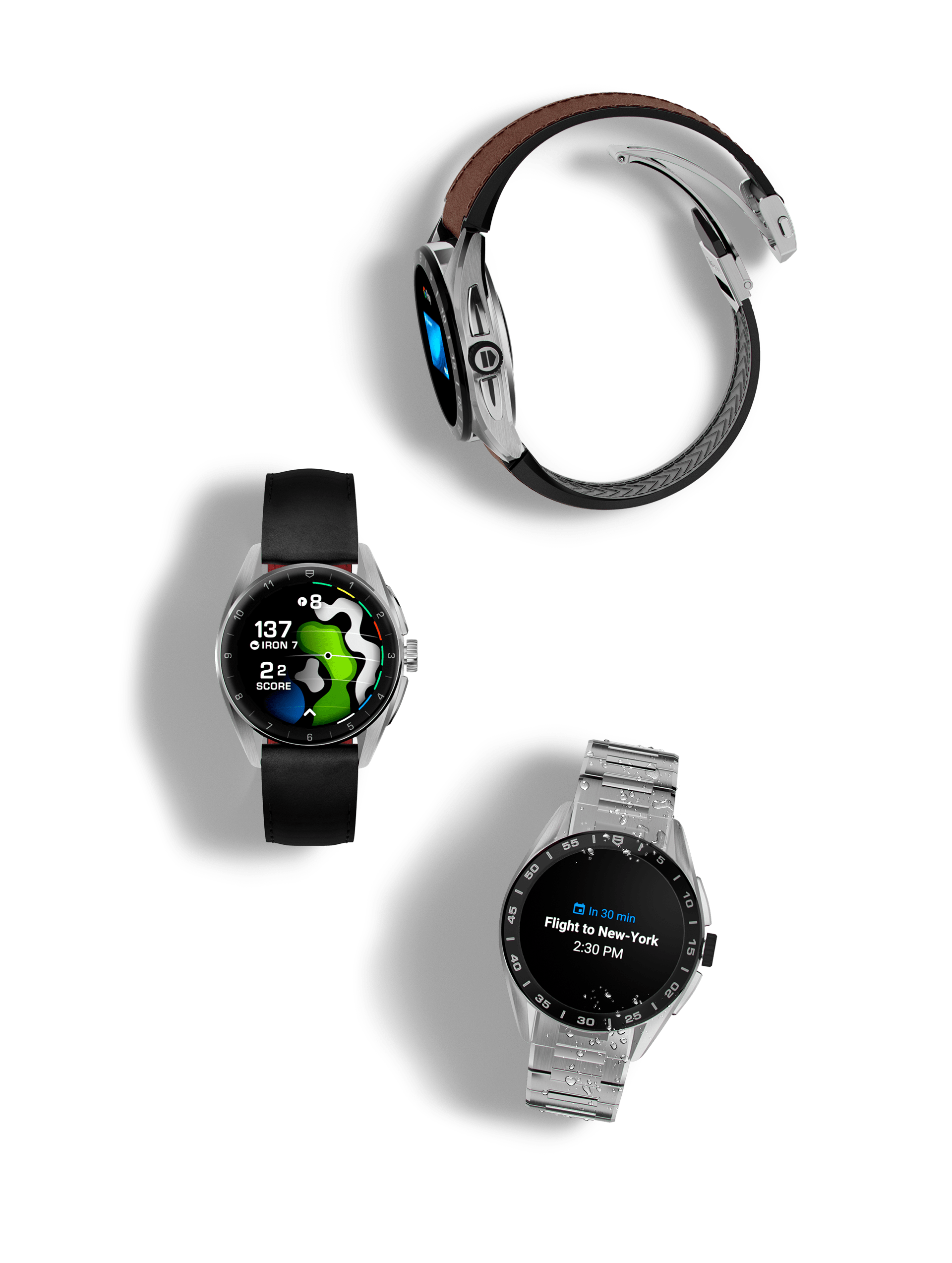 Avec Intel et Android, Tag Heuer lance sa montre connectée pour contrer  l'Apple Watch •