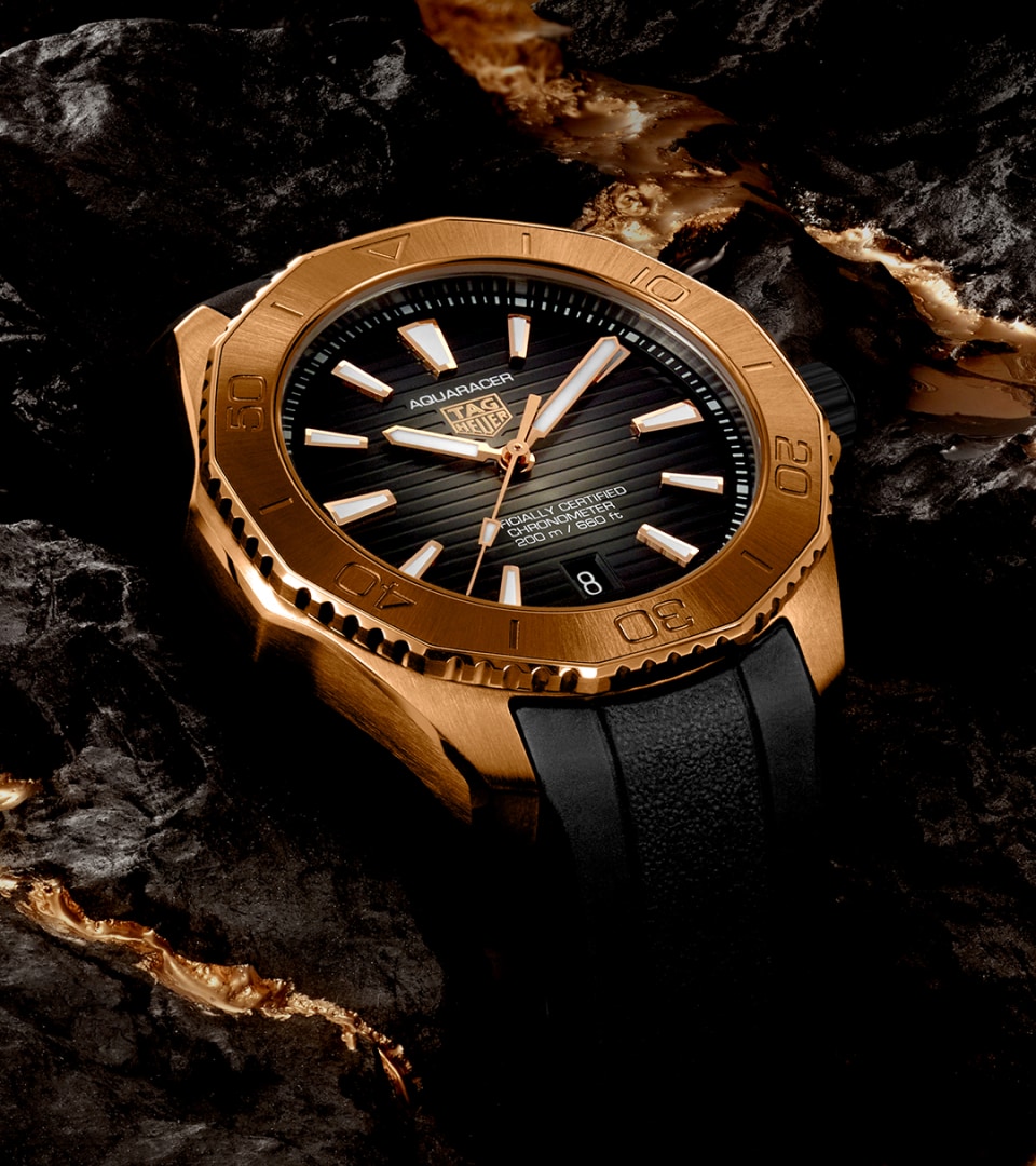 TAG Heuer Aquaracer Totalmente em ouro