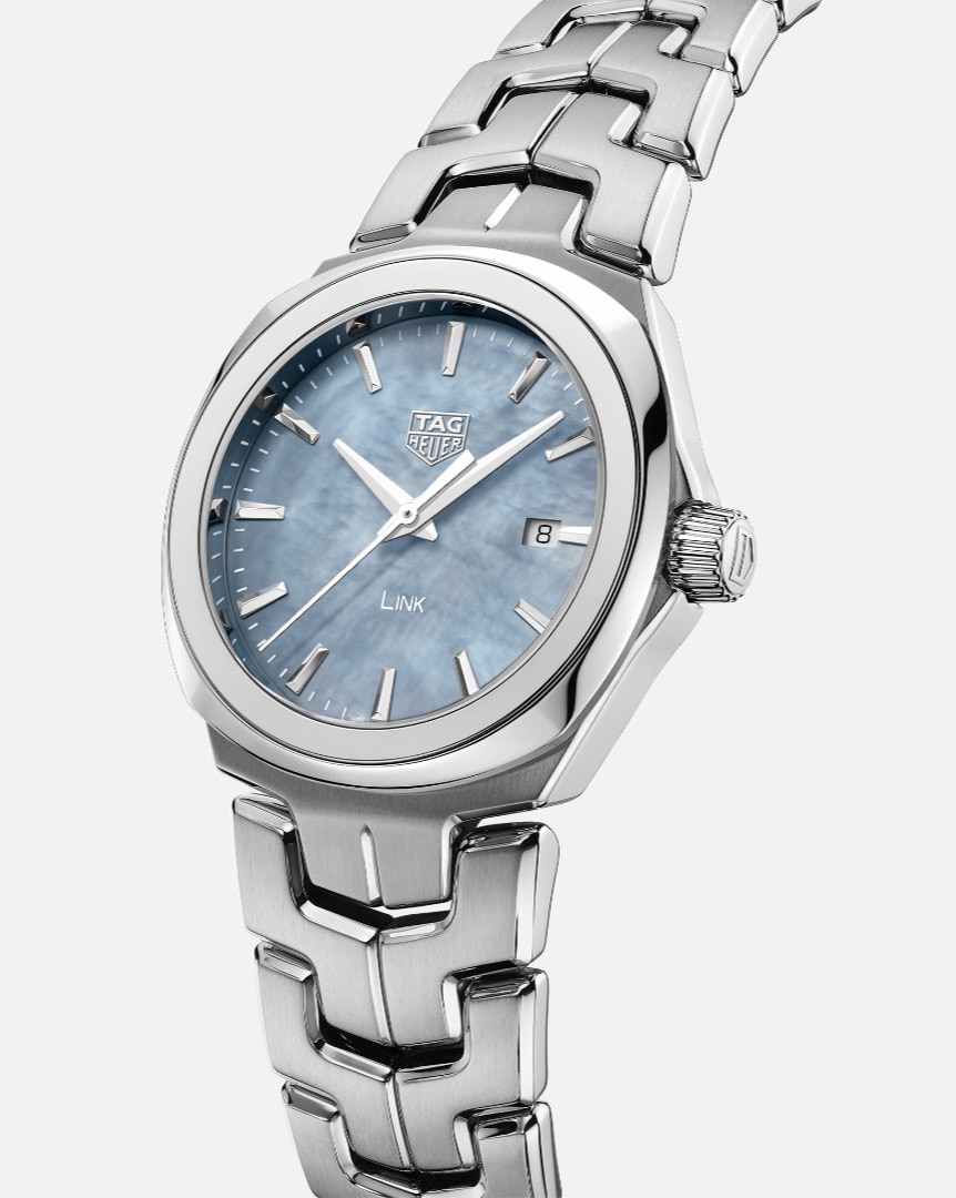 Tag heuer link ladies 32mm quartz date watch sale
