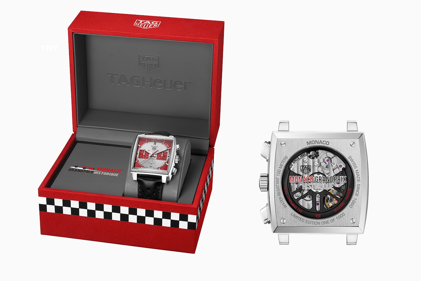 限量版TAG HEUER MONACO（摩納哥） - 古董車大獎賽腕錶