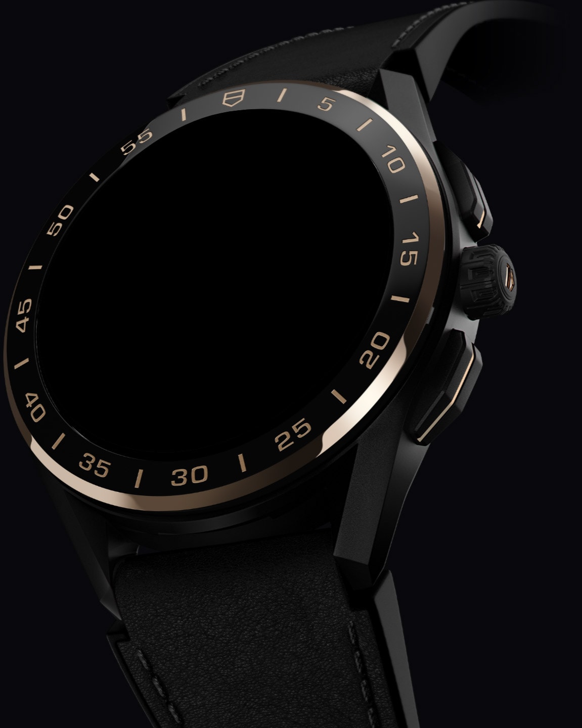Tag heuer connected best sale black
