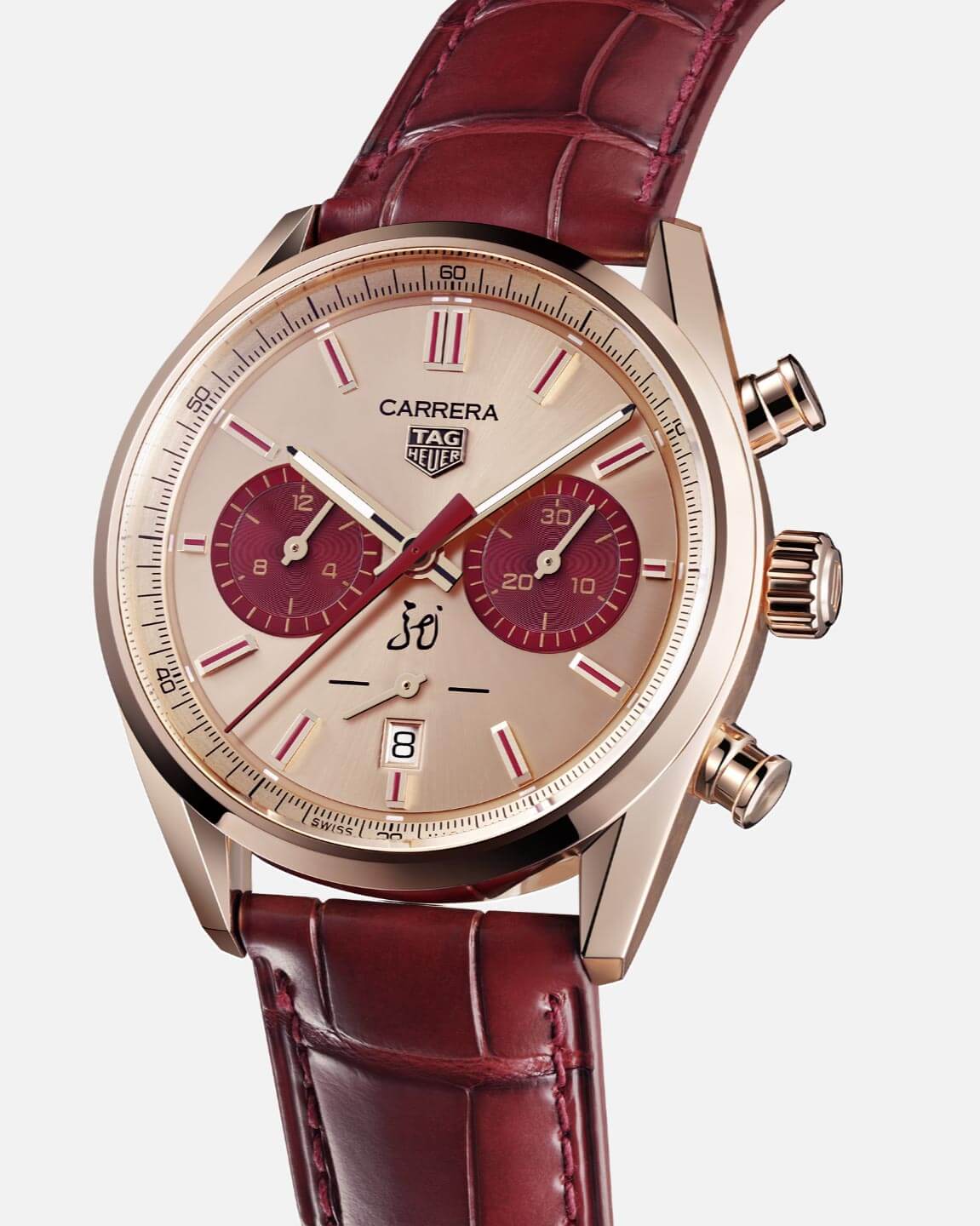 TAG Heuer Carrera Chronograph Gold 5N 42 mm TAG Heuer