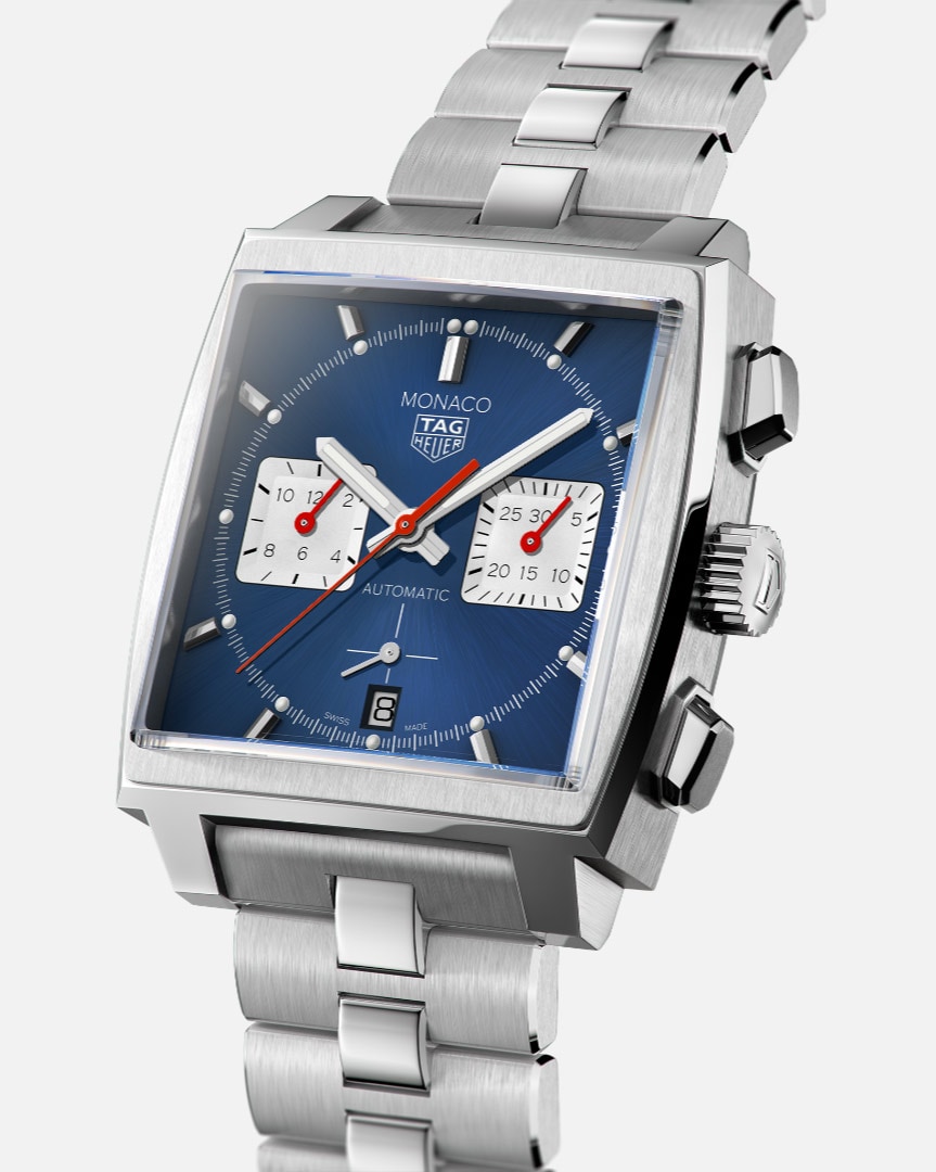 TAG Heuer Monaco Chronograph - Steel - 39 mm