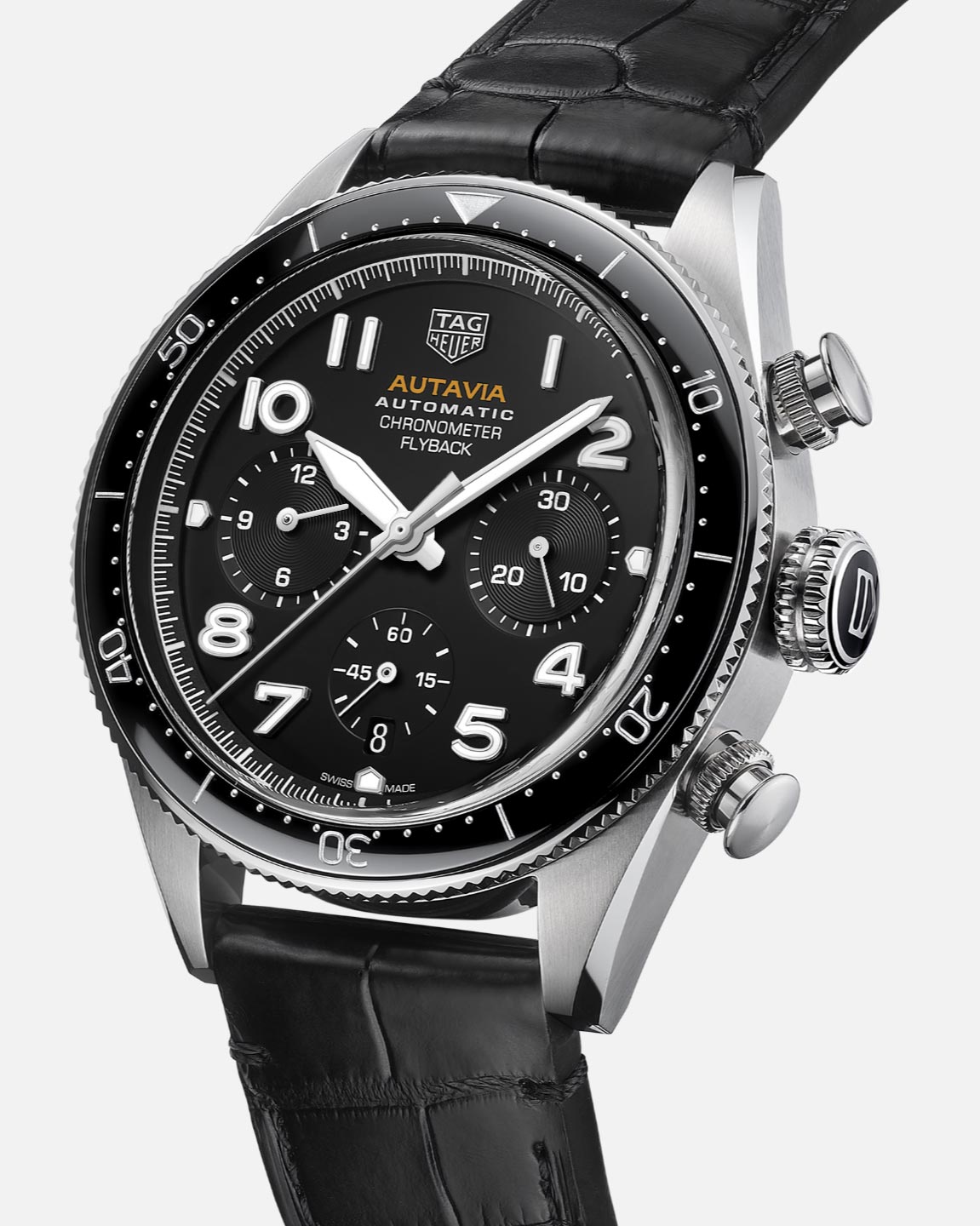TAG Heuer Autavia Flyback Chronometer Steel 42 Mm TAG Heuer