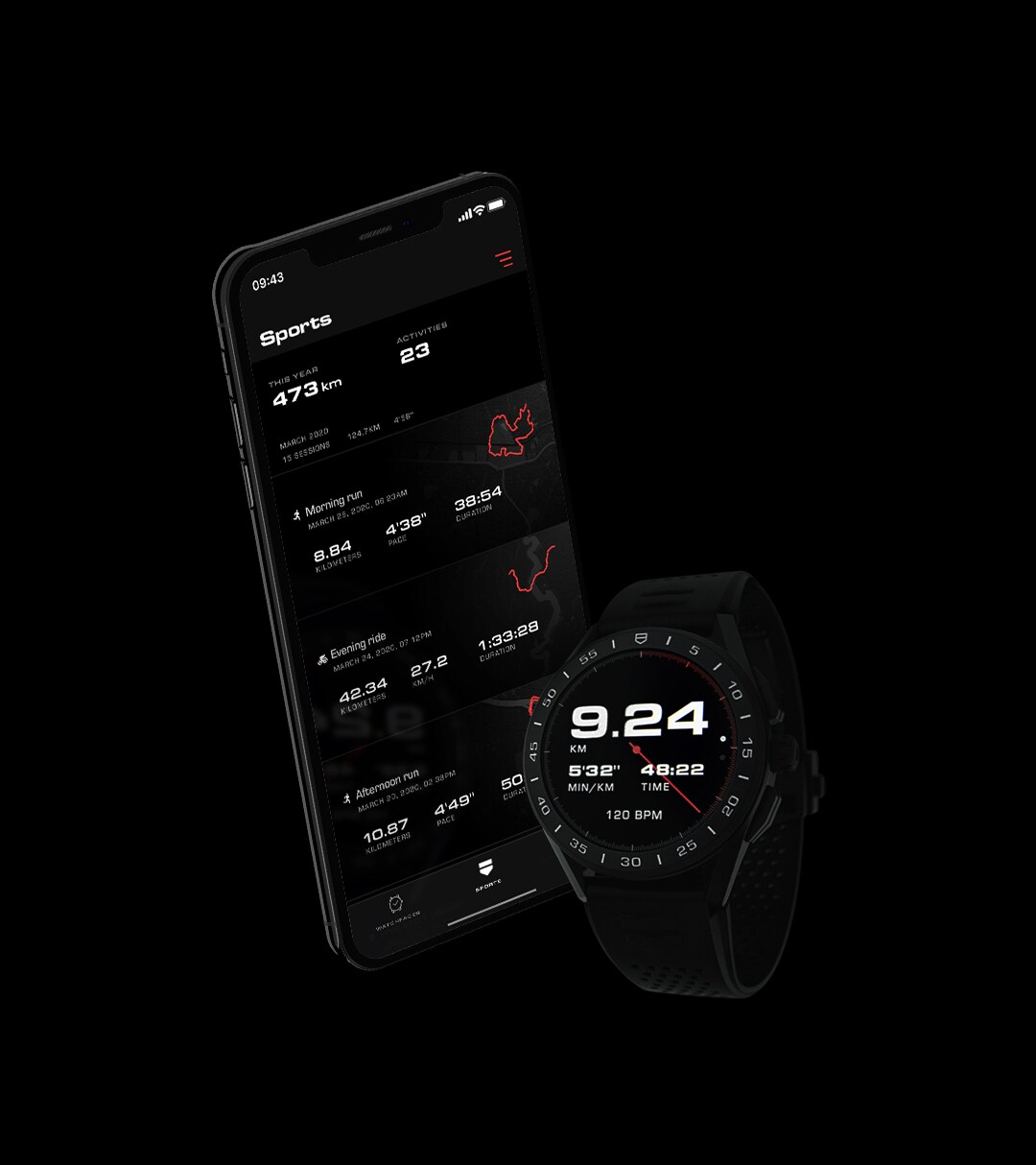 connected watch app