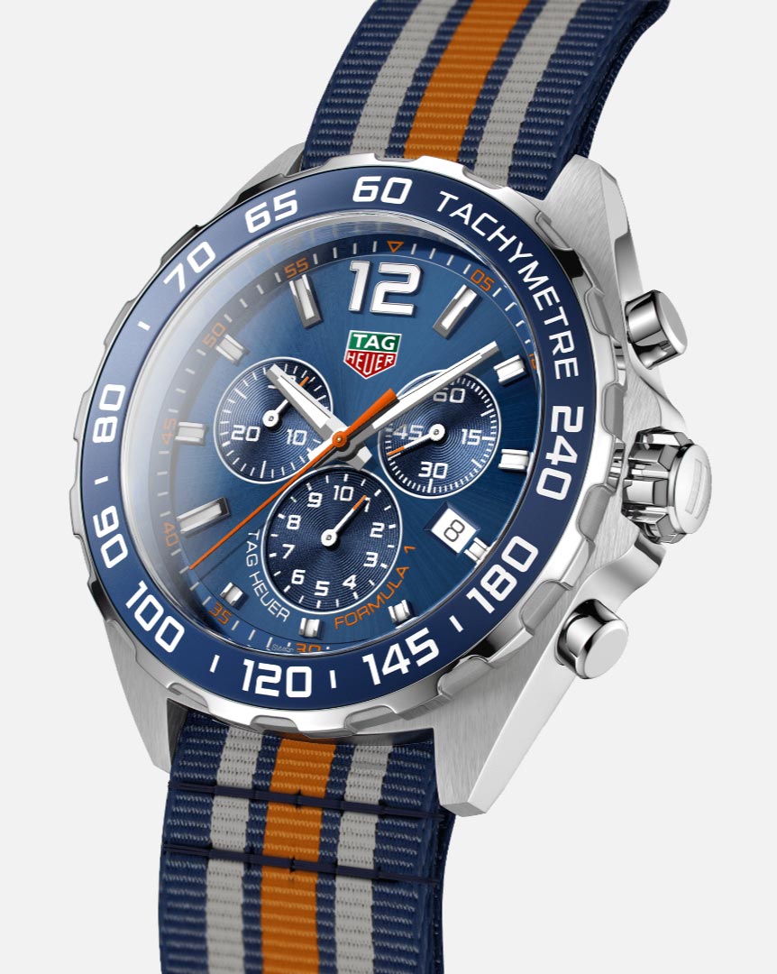 Tag Heuer Formula 1 Chronograph Blue Dial Men's Watch CAZ1014