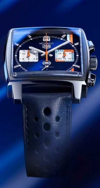 TAG Heuer X Gulf 海灣石油特別版腕錶