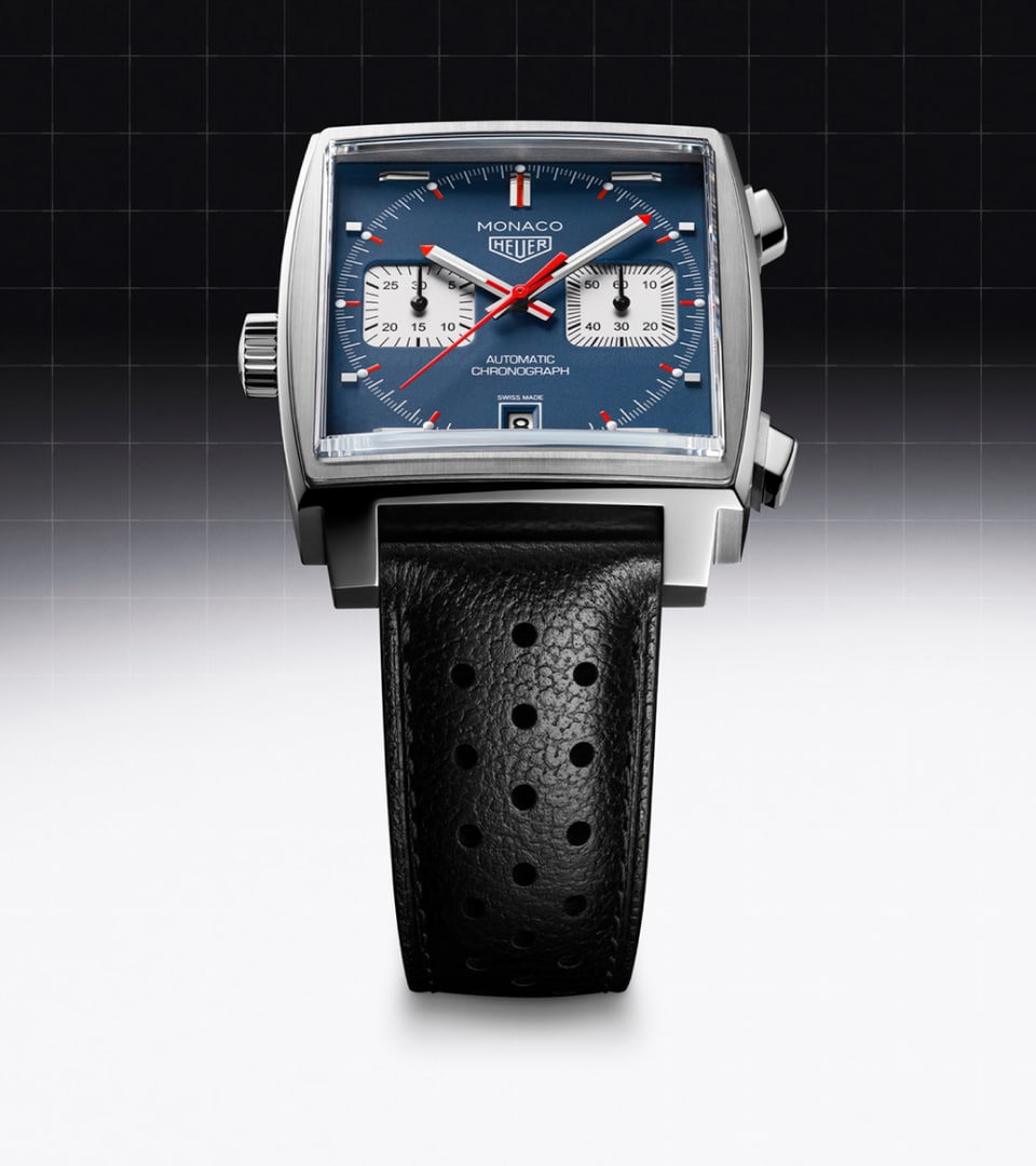 Steve mcqueen tag heuer monaco watch on sale
