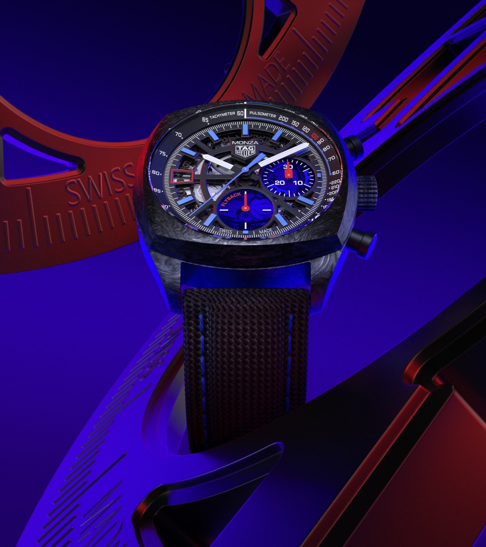 CALIBRE HEUER 02 COSC FLYBACK 42MM