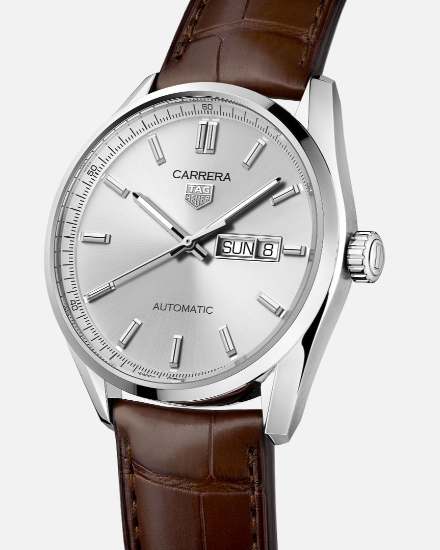 TAG Heuer Carrera Day-Date - Steel - 41 mm | TAG Heuer US TAG Heuer Carrera Day-Date - Steel - 41 mm | TAG Heuer US