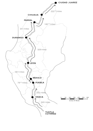 خريطة حلبة Carrera باناميريكانا