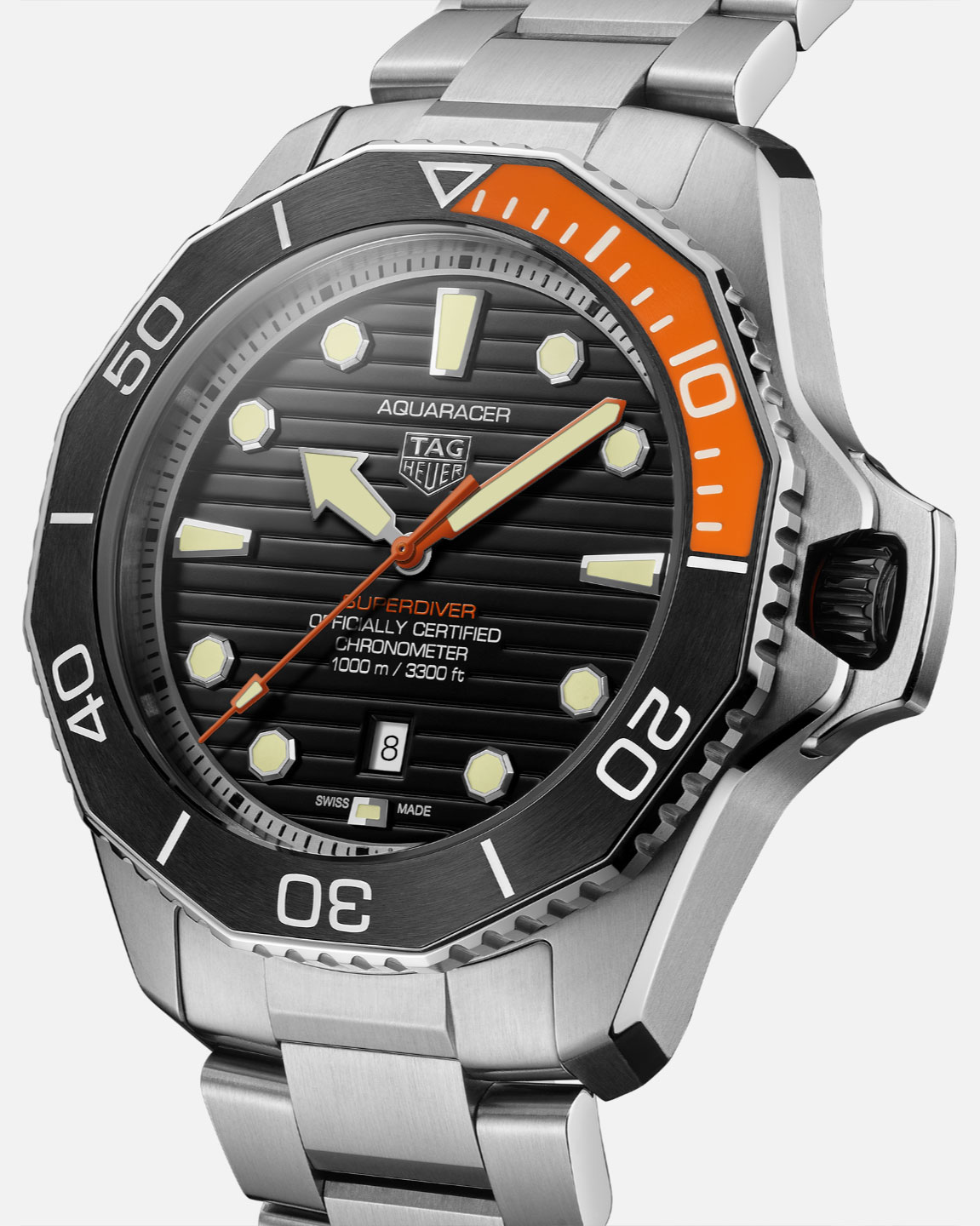 TAG Heuer Aquaracer Professional 1000 Superdiver - Titanium - 45 TAG Heuer Aquaracer Professional 1000 Superdiver - Titanium - 45
