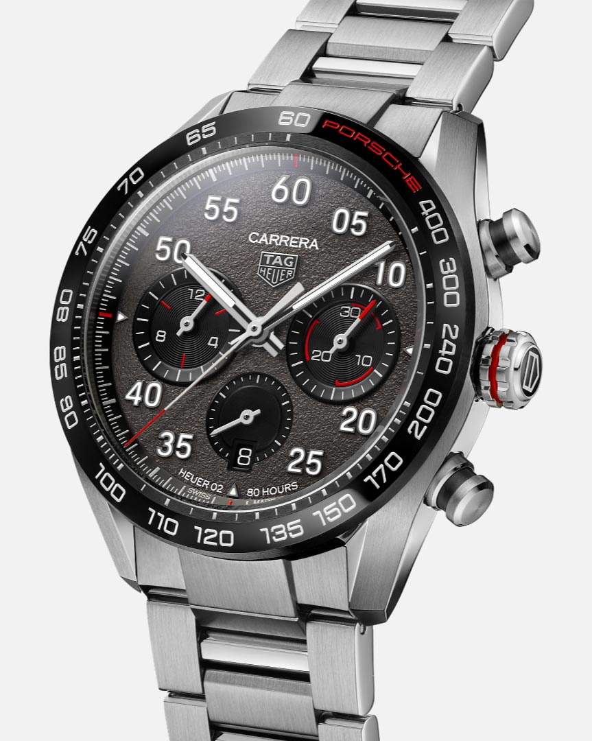 TAG Heuer Carrera Porsche Chronograph Special Edition Calibre HEUER02  Automatic Men 44 mm  | TAG Heuer US