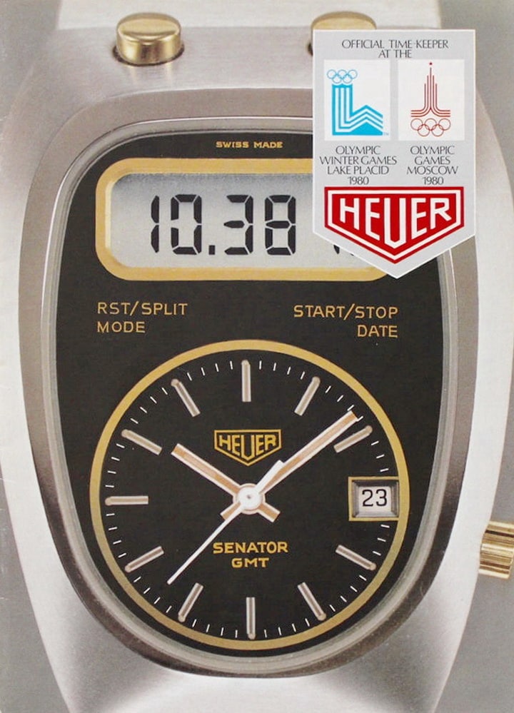 HEUER（豪雅）數字腕錶