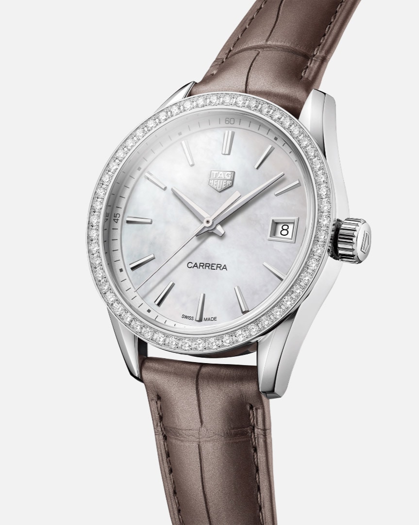 Educația școlară banjo purtător de cuvânt TAG Heuer Carrera Watch Quartz Women 36 mm - WBK1316.FC8258 | TAG Heuer US Educația școlară banjo purtător de cuvânt TAG Heuer Carrera Watch Quartz Women 36 mm - WBK1316.FC8258 | TAG Heuer US