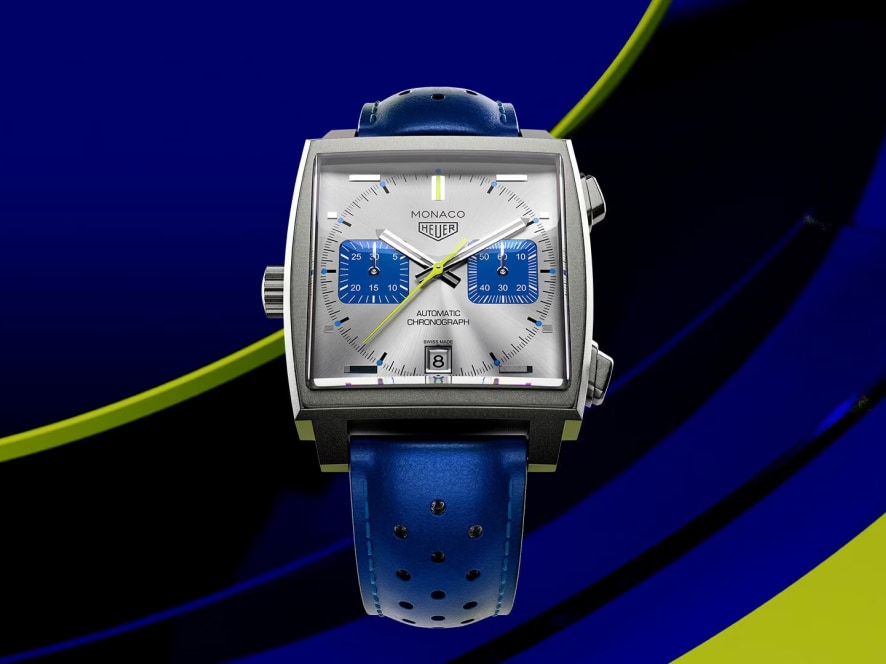 真正的藍色：全新TAG HEUER MONACO（摩納哥）賽車藍計時腕錶