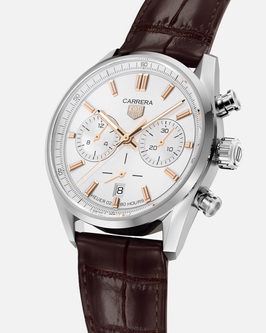 Arriba 51+ imagen white face tag heuer carrera