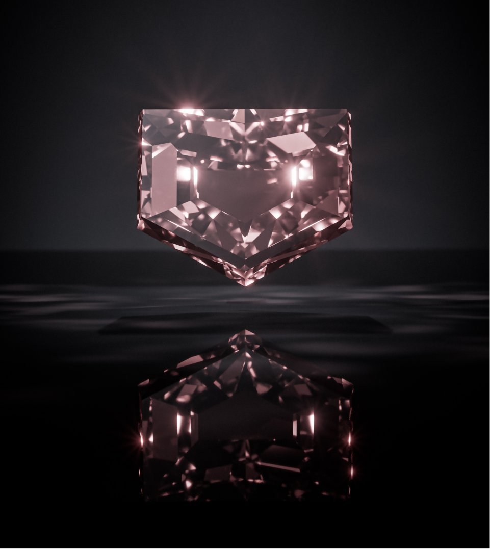 PINK COLOURED LAB-GROWN DIAMONDS