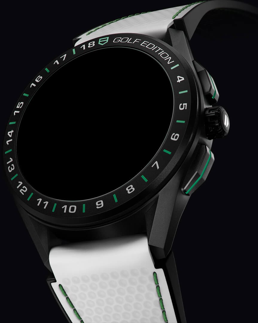 Jogue golfe com o TAG Heuer Connected