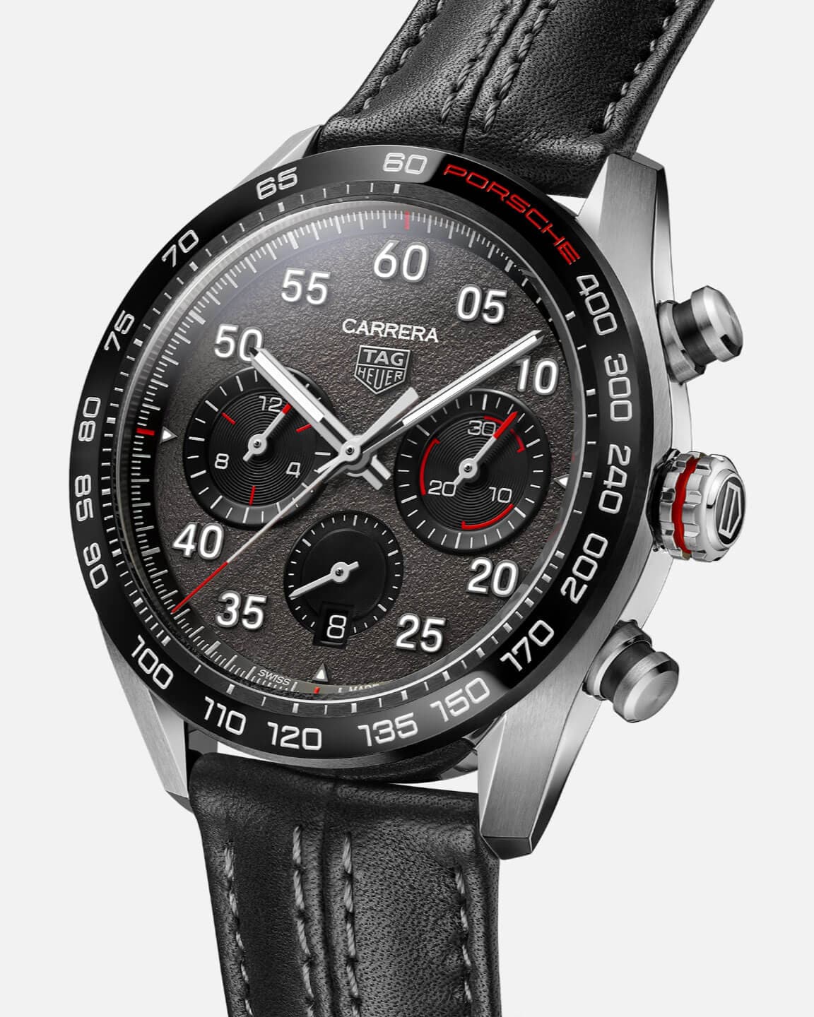 TAG Heuer Carrera Chronograph x Porsche - Steel & Ceramic - 44 mm TAG Heuer Carrera Chronograph x Porsche - Steel & Ceramic - 44 mm