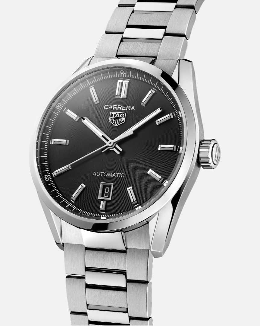タグ・ホイヤー カレラ ーラグジュアリーウォッチ スティール製 39 mm タグ・ホイヤー カレラ ーラグジュアリーウォッチ スティール製 39 mm