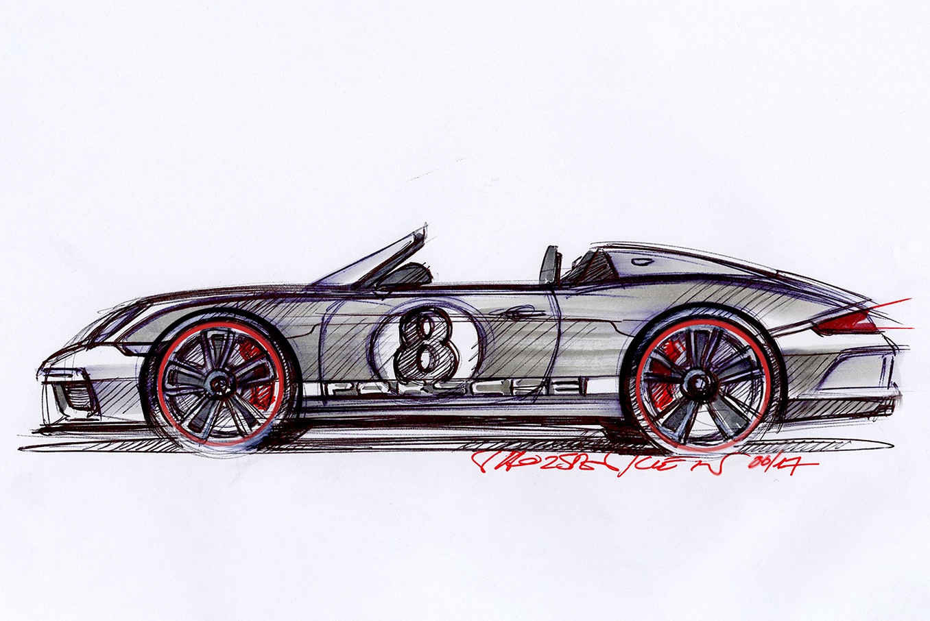 porsche_scketches