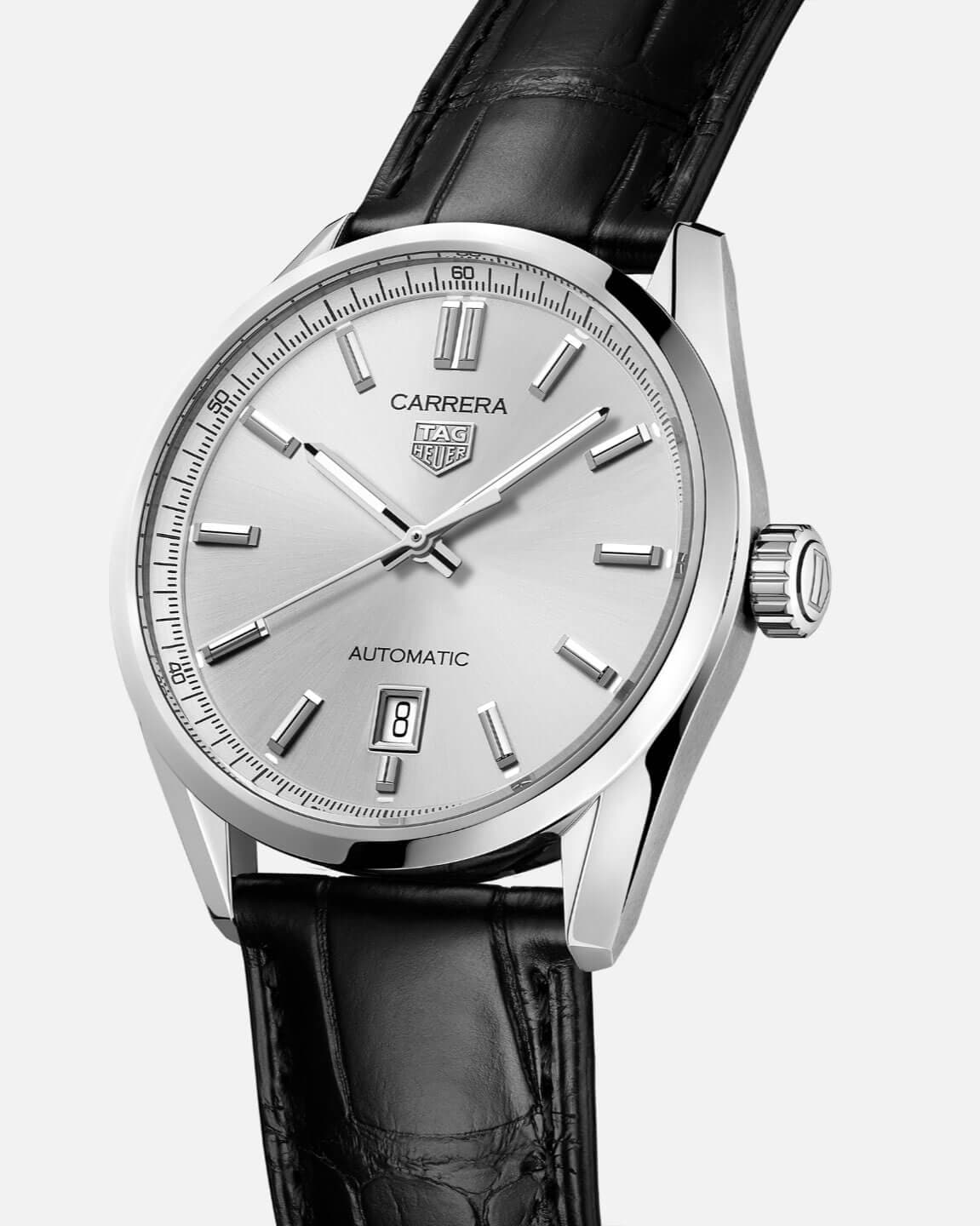 タグ・ホイヤー カレラ ーラグジュアリーウォッチ スティール製 39 mm タグ・ホイヤー カレラ ーラグジュアリーウォッチ スティール製 39 mm