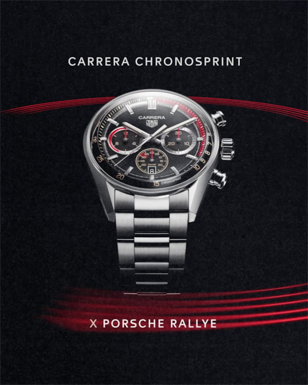 TAG Heuer Carrera Chronosprint x Porsche Rallye - 42 mm - CBS2015