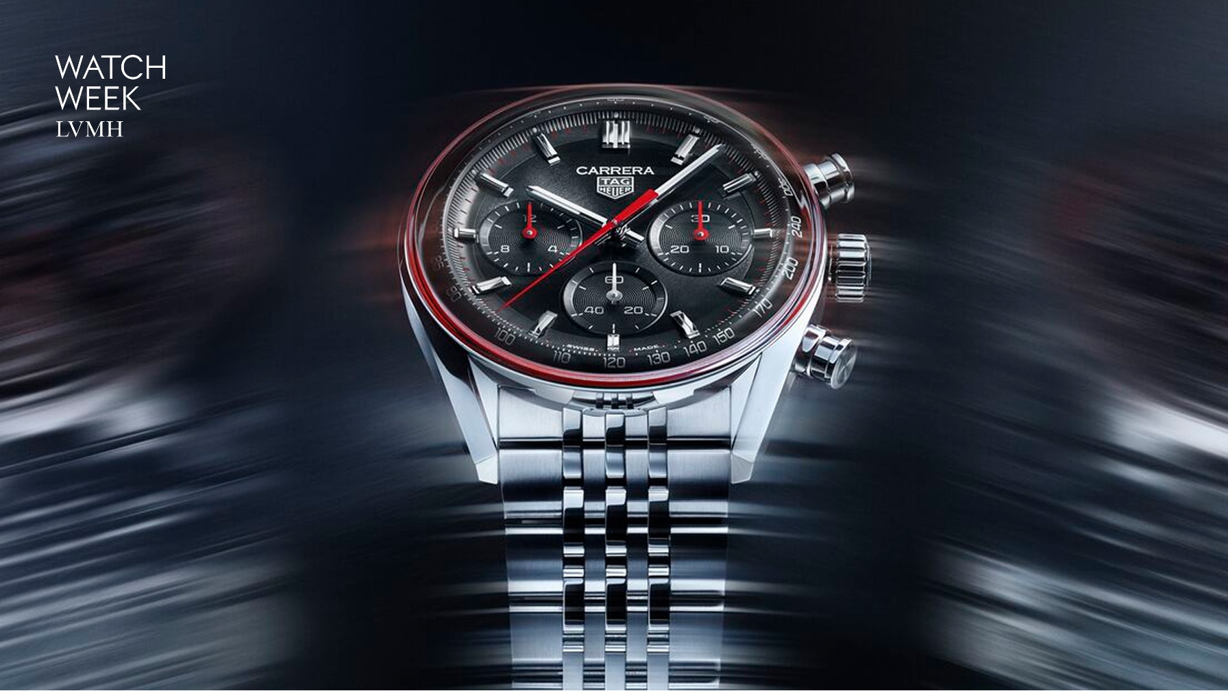 リンク タグ・ホイヤー クロノグラフ Heuer CJF2119 快適な着け心地と 