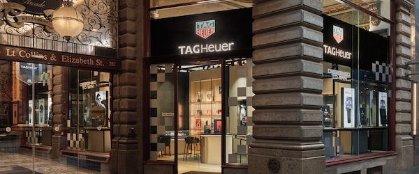 TAG Heuer Boutique 280 Collins Street Melbourne