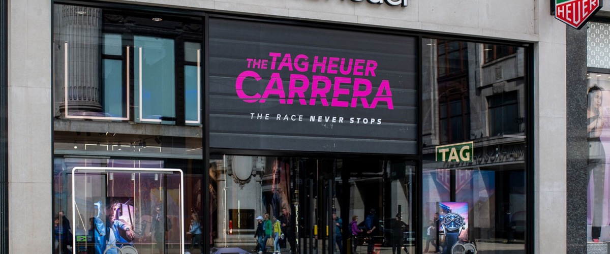 BOUTIQUE TAG HEUER LONDON OXFORD STREET London TAG Heuer store