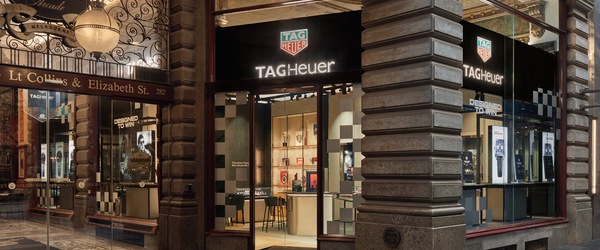 TAG Heuer Boutique 280 Collins Street Melbourne