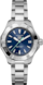 الساعة TAG Heuer Aquaracer فولاذ بدون لون فولاذ أزرق
