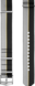 رباط قماشي أسود لساعة TAG Heuer Aquaracer مقاس 43مم