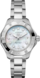 الساعة TAG Heuer Aquaracer 	فولاذ بدون لون فولاذ أبيض