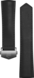 Armband aus schwarzem Leder Calibre E4 42 mm