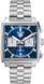 TAG Heuer Monaco Silber Edelstahl Edelstahl Blau