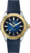 TAG Heuer Aquaracer   Blau Kautschuk Edelstahl Blau