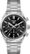 TAG Heuer Carrera Silber Edelstahl Edelstahl Schwarz