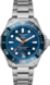 TAG Heuer Aquaracer Silber Edelstahl Edelstahl Blau