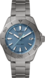 TAG Heuer Aquaracer Silber Titan Titan Blau
