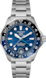 TAG Heuer Aquaracer Silber Edelstahl Edelstahl Blau