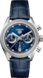 TAG Heuer Carrera Blau Alligatorleder Edelstahl Blau
