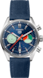 TAG Heuer Carrera  Blau Stoff Edelstahl Blau