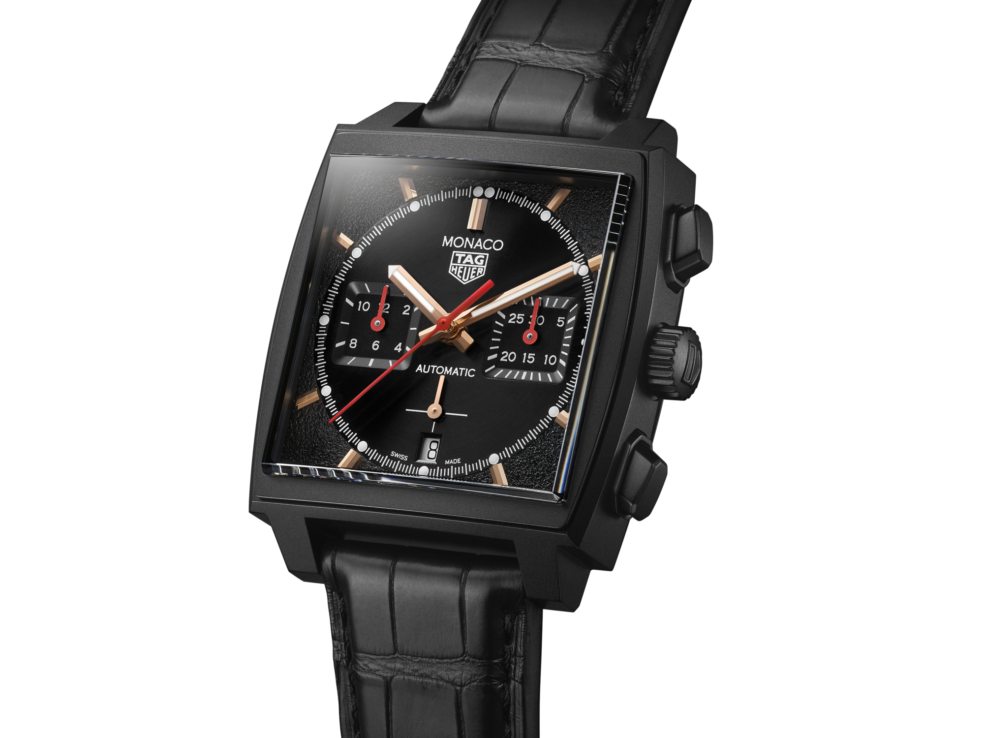 タグ・ホイヤー TAG HEUER モナコ クロノグラフ スペシャルエディション CBL2180.FC6497 ブラック チタン メンズ 腕時計
