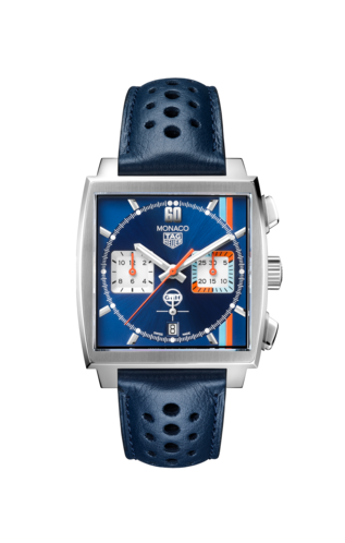 TAG Heuer Monaco（摩納哥）Gulf特別版腕錶