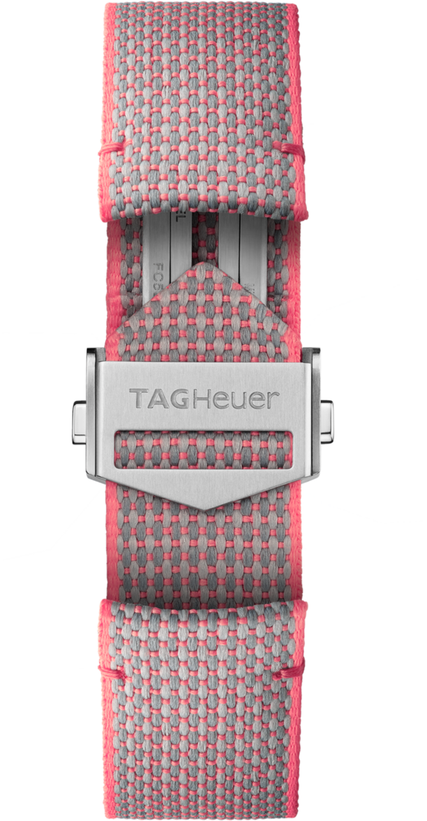 Pink Textile Strap Calibre E5 40mm