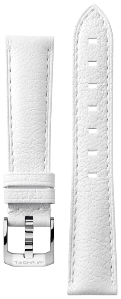 TAG HEUER FORMULA 1 Armband aus weißem Leder