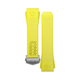 Bracelet en caoutchouc jaune citron Calibre E3